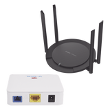 KIT2-VPON-WIFI - Kit 2 ONU Bridge V-Sol, Dual GPON/EPON con Router Home Wi-Fi Ideal para distribuciones WISP de mayor cobertura Wi-Fi en Hogares y Oficinas