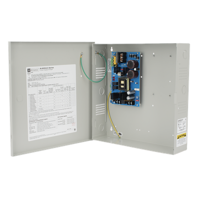 AL-600-ULX - Fuente de Alimentación / 12 o 24 VCC @ 6 A / 1 Salida / Capacidad de Respaldo / Protección PTC / Aprobaciones UL