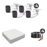 B8-KIT-MIC - Kit de videovigilancia HIKVISION B8-KIT-MIC, 4 Cámaras, 1920 x 1080 Pixeles