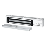 E941SA600PQ - Chapa Magnética 600 lbs con LED /  Sensor de Estado de Unión / Sin Magnetismo Residual / Uso Interior.