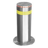XB-220-HBL - Bolardo Hidráulico Antiembestida / 220 mm × 600 mm (0.72 ft × 1.97 ft) / Acero Inoxidable 304 / 200,000 J / Ciclo 4 s / 100 Ciclos/h
