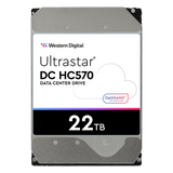WUH722222ALE6L4 - Disco Duro Data Center / 22 TB / 7200 RPM / SATA 6 Gb/s - SAS 12 Gb/s / HelioSeal / OptiNAND / 512 MB Buffer / 2.5M Horas MTBF