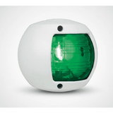 0170-WSD-12V - Luz lateral de Navegación en Color Verde con Carcasa Blanca para Embarcaciones a Vela o a Motor de Menos de 20 Metros