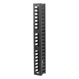 LPVM21U - Organizador de Cable Vertical / 21U / Acero / 260 Cables CAT5E / 225 Cables CAT6 / 50% Espacio Ventilación