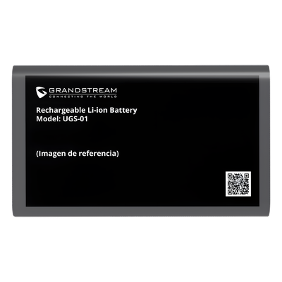 UGS-01 - Batería de Iones de Litio / 1500 mAh / 3.8 V / Protección PCM / Material Ignífugo 94-V0 / Compatible con Terminales IP y Videoconferencia