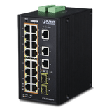 IGS-20160HPT - PLANET IGS-20160HPT switch Gestionado L2/L3 Gigabit Ethernet (10/100/1000) Energía sobre Ethernet (PoE) Azul, Blanco
