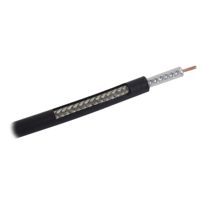 LMR-195/1000 - Cable Coaxial / 50 Ohm / Baja Pérdida 7.8 dB a 450 MHz / Frecuencia 6 GHz / Blindaje >90 dB / 305 m (1000 ft)