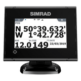 000-14129-001 - Sistema GPS Simrad P2005 con Antena GS70 / Pantalla Táctil a Color 5 Pulgadas / GPS + GLONASS / Navegador y Brújula GPS / Compatible con Radar, ECDIS y Autopiloto / Conexión Directa con Antena / Escalable con MX Junction Box