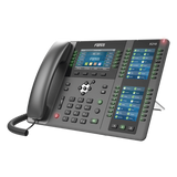X-210 - Teléfono IP / 20 Líneas SIP / Triple Pantalla Color / 106 Teclas DSS Programables / Bluetooth / PoE / Gigabit