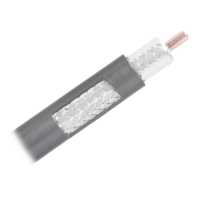 LMR-600 - Cable Coaxial de 1/2 / 50 Ohms / Baja Pérdida / 14.99 mm OD / 87% Velocidad / 1.7 dB @ 450 MHz