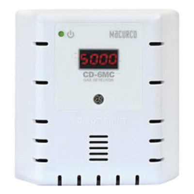 CD6MC - Detector y Controlador de CO2 / 0-2000 ppm / Doble Relé / Salida 4-20 mA / Calibración con CALKIT1 / Supervisado