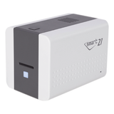 SMART21SK - Impresora de Tarjetas PVC / Semi-Automática Manual / Color y Monocromo 24 s / Resolución 300/600/1200 ppp / Borde a Borde / CR80 PVC y Poliéster
