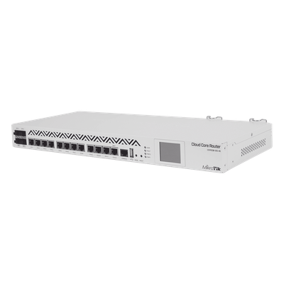 CCR1036-12G-4S - Cloud Core Router, CPU 36 Núcleos, Througput 16Gbps / 24Mpps, 12 Puertos Gigabit Ethernet, 4 Puertos SFP y 4 GB de memoria, Ideal para IPsec