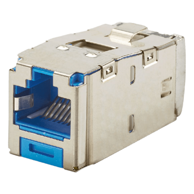 CJS688TGBUY - Conector Jack RJ45 Blindado / Categoría 6 / 10GBase-T / Terminación sin Impacto / HDBaseT 100 m (328 ft) / Mini-Com TG