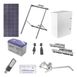KIT-SL-30W - Kit de energía solar para alumbrado de 30 W
