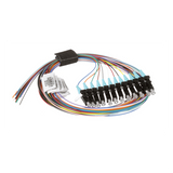 FXTBN1NNNSZM001 - Kit Pigtails / Conector LC / Multimodo OM3 50/125 / 900µm / 1 m (3.28 ft) / 12 unidades