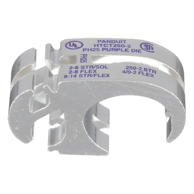 HTCT250-2-1 - Conector de Compresión / Derivaciones Múltiples / 250 Kcmil a 2 AWG / Acero Inoxidable / 600 V / Diseño Ranurado