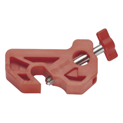 PSL-MCBNT - Bloqueador de Disyuntor Miniatura / Sin Herramientas / Nylon / 48.2 mm (0.16 ft) / Rojo / LOTO