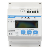 DTSU666/100A - Medidor de Energía Inteligente / Monitoreo con TC Externos 100 A / Inyección Cero / Integración Cloud / Compatible con Microinversores