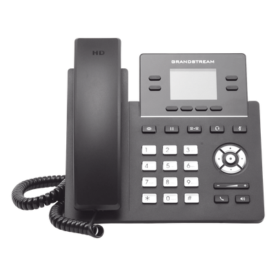 GRP-2612P - Teléfono IP / 4 Líneas SIP / Pantalla Color 2.4 Pulgadas / PoE / Wi-Fi Integrado / Gestión en la Nube