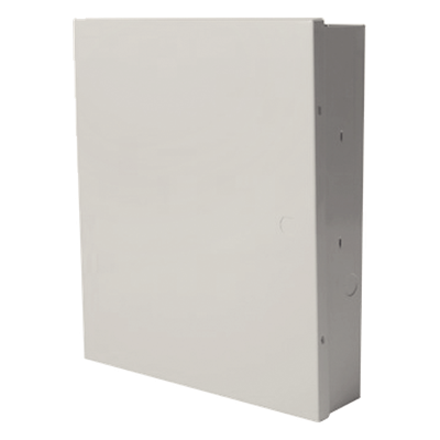 SGRPRV - Gabinete Metálico para Panel de Alarma / Diseño Delgado / Empotrado en Pared / 37.5 cm x 32 cm x 8 cm