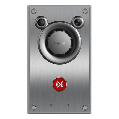 A12V - Video Intercomunicador IP / Cámara 4MP Starlight / Altavoz 10W / 2 Líneas SIP / IR Nocturno con HDR / IP66 e IK10 / PoE 802.3af / -40°C a 70°C