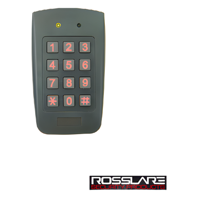 AY-F64 - Lectora de Proximidad con Teclado / Salida Wiegand 26 Bits / Uso Exterior / Alcance 10 cm / LED Bicolor / 12 VCC