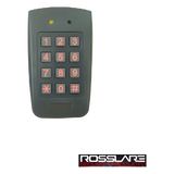 AY-F64 - Lectora de Proximidad con Teclado / Salida Wiegand 26 Bits / Uso Exterior / Alcance 10 cm / LED Bicolor / 12 VCC