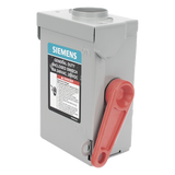 GNF221RA - Interruptor de Seguridad / 240Vca / 2 Polos / 30A / NEMA 3R / Doble Ruptura Visible / Sin Portafusibles / 100kAIC