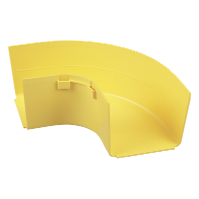 FRRA4X4LYL - Accesorio de Canalización / Ángulo Recto Horizontal 90° / 4x4 / Radio de Curvatura 50.8 mm / ABS 94V-0 / 107.2 x 233.9 mm