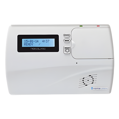 HOME-LOGIX - Kit de Alarma Inalámbrico con Teclado y Sirena Integrados de 40 Zonas