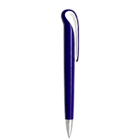 PLML - Pluma de Tinta Negra / Punta Medio / Secado Rápido / Sistema Lock / Plástico Resistente