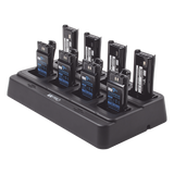 TX-8C-KSC43 - Cargador de Escritorio / 8 Cavidades / Dual Química Ni-MH y Li-Ion / 15 V 8 A / 100-240 VCA