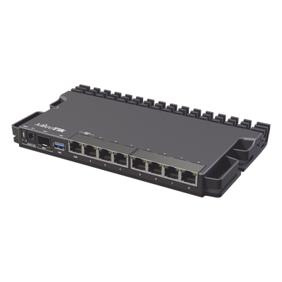 RB5009UG+S+IN - Mikrotik RB5009UG+S+IN router 2.5 Gigabit Ethernet Negro