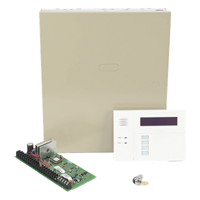 VISTA-48/6160RF - Panel de Control de Intrusión / 48 Zonas / 8 Cableadas + 40 Inalámbricas / 3 Particiones / Teclado Alfanumérico con Receptor Integrado / 16 Salidas Programables