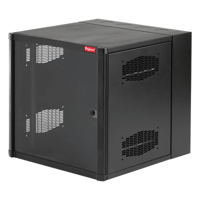 EWMW242430 - Gabinete de Pared 19in / 12 UR / 600x762 mm / Puerta con Ventana / Carga 113.4 kg / Negro
