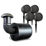 ULTRASCAPE12 - Altavoz de Superficie para Exteriores / 2 Vías / 70V / 100V / Woofer 6.5 in / IP66 / Montaje 120°