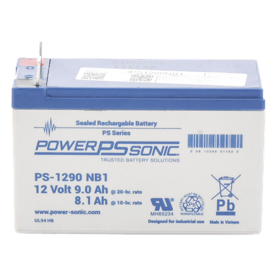 PS-1290-NB1 - Batería de Respaldo AGM/VRLA / 12V / 9Ah / Vida Útil 5 Años / Terminales NB1 / UL Reconocida