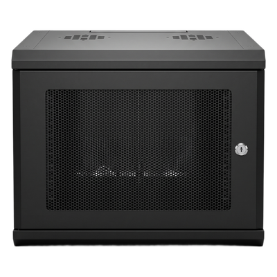SR-19-04-GN3P - Gabinete Rack 19 Pulgadas / 4U / Montaje Pared / Capacidad 100 kg / Acero Calibre 20 / Profundidad 606 mm (23.9 in)
