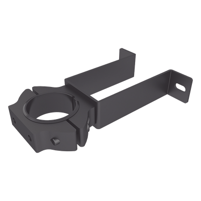 SDJH141 - Soporte de pared con abrazadera para poste / Diseño compacto / Tornillería incluida / Compatible con múltiples postes