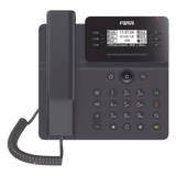V62 - Teléfono IP Empresarial Esencial para 6 líneas SIP, pantalla grafica matriz de puntos, PoE, puertos Gigabit, conferencia local de 6 vías.