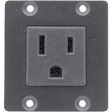 TS-1WUS - Módulo de Alimentación Eléctrica TBUS | Toma US 100-120V AC 5A | Doble Insert | Certificación UL | Compatible UTBUS