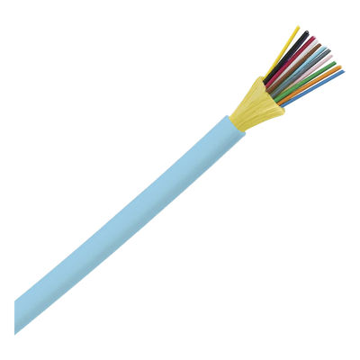 FODRX12Y - Cable de Fibra Óptica / 12 Hilos / Multimodo OM3 50/125 / Interior Tight Buffer 900 µm / OFNR Riser / 3.28 ft por marca