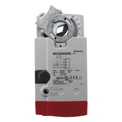 MN7234A2008 - Actuador de acople directo / Sin retorno de resorte / Control modulante 24 Vac / 34 N·m (300 lb-in) / Retroalimentación 2-10 Vdc