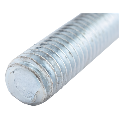 CH-VR-9-3000 - Varilla Roscada / 3/8" (9.5 mm) / 3000 mm (9.8 ft) / Acero Alta Resistencia / Electro Zinc 15-20 μm / Roscado Métrico e Imperial