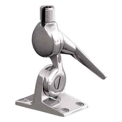 5187 - Soporte de Montaje de Cremallera / Acero Inoxidable / Diseño sin Tuercas / Dientes de 5° / Liberación Rápida / Rosca 1"-14 / Superficies Inclinadas