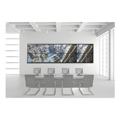 DSVW4X2UL55/WM - Kit Videowall / 4x2 Configuración / 8 Pantallas 55" / Full HD 60Hz / Decoder 16 HDMI / 128 Canales / Montaje Pared