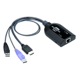 ATEN KA7188 cable para video, teclado y ratón (kvm) Negro