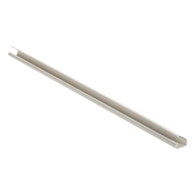LD5IW6-A - Canaleta de PVC / 26 x 15 mm / 1.83 m (6 ft) / Adhesiva Sin Herramientas / UL94V-0 / Blanco Mate