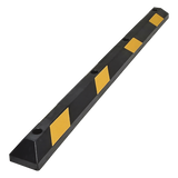 AC-183TV - Tope Vehicular / 183 cm (6 pies) / Caucho Rígido A85 / 5 Toneladas / 8 Franjas Reflejantes / Negro-Amarillo